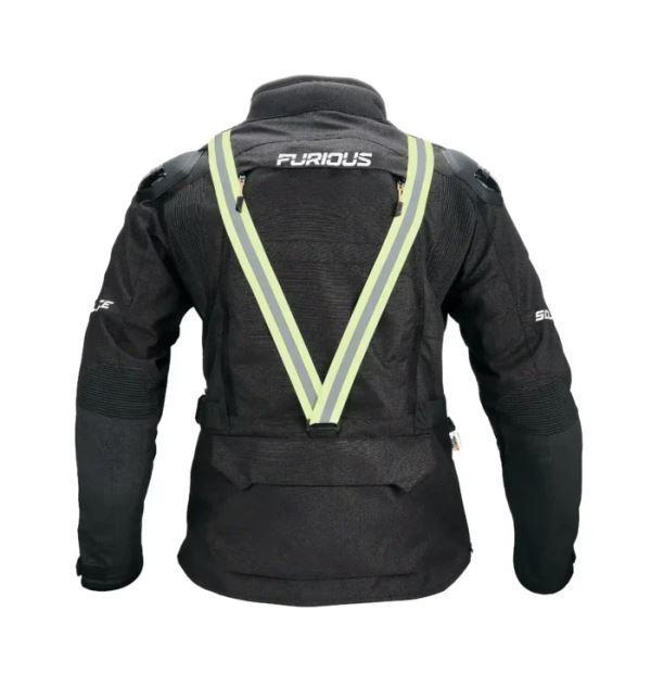 Solace Furious V4.0 Touring Jacket – Black