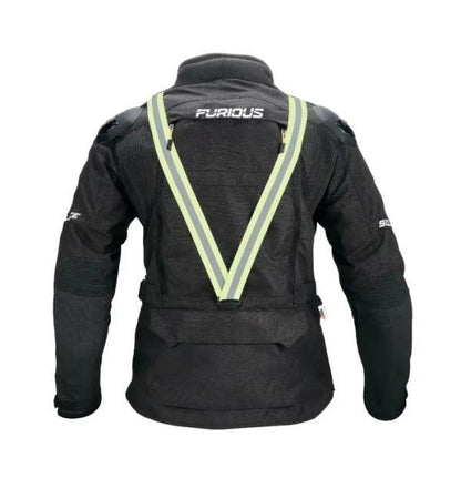 Solace Furious V4.0 Touring Jacket – Black