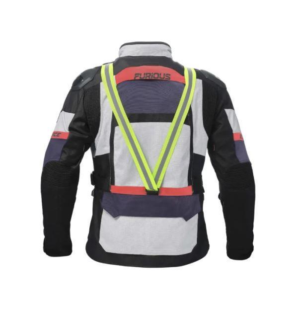 Solace Furious V4.0 Touring Jacket – Red