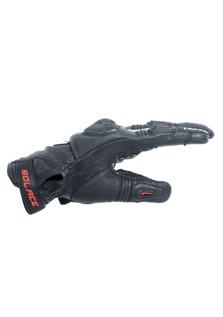 Solace Hobo Semi-Gauntlet Gloves ( B.Red)
