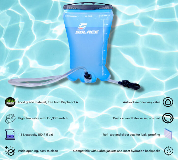 Solace Hydration Water Bladder 1.5L