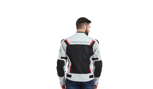 Solace Ramble Riding Jacket (Grey-Red)