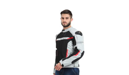 Solace Ramble Riding Jacket (Grey-Red)