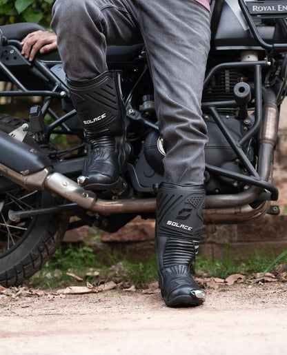 Solace Atlas long riding boots - Black