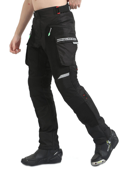 Solace Cool Pro V3 T.0 Mesh Riding Pant (Black) with Tail Bone Protector new 2024