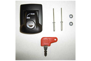 Spares Metal Lock Top case Lids Black - Hepco Becker- 700104 00 01