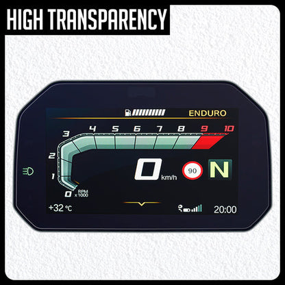 Speedo Angels BMW Connectivity Tempered Glass Dashboard Screen Protector 1 x Anti-Glare - SABM1TGAG