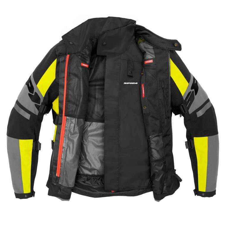 Spidi 4Season Evo Jacket - Black Yellow