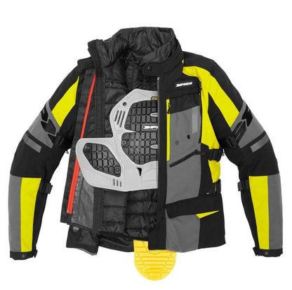 Spidi 4Season Evo Jacket - Black Yellow
