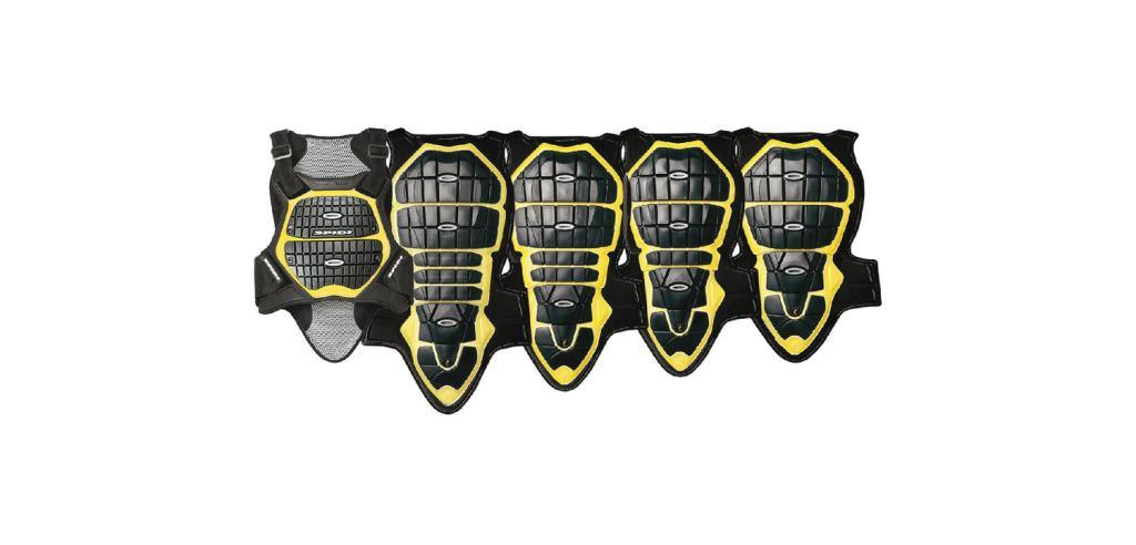 Spidi Defender B&C 170-180 Protector - Black Yellow - 7111404021