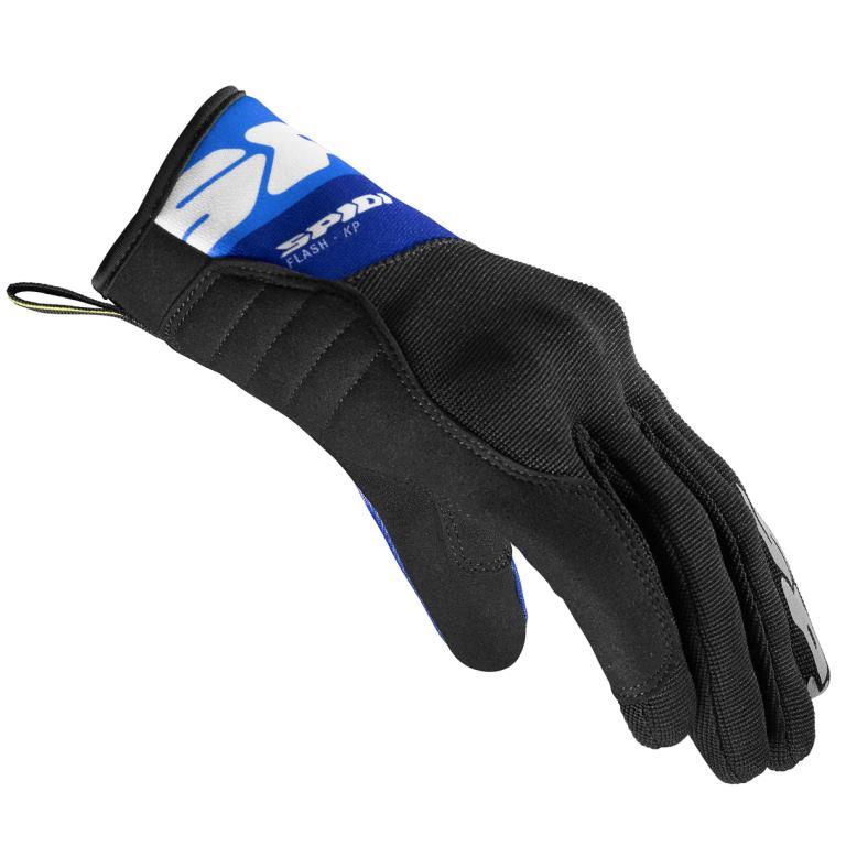 Spidi Flash-KP Gloves - Black Blue