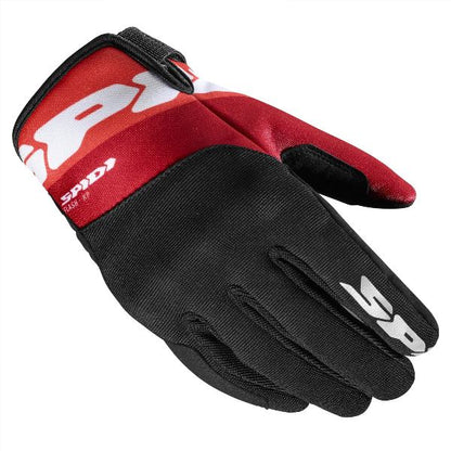 Spidi Flash-KP Gloves - Black Red