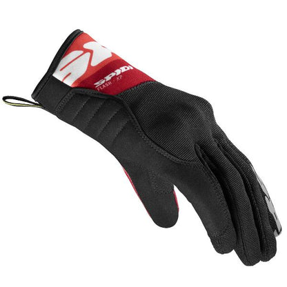 Spidi Flash-KP Gloves - Black Red