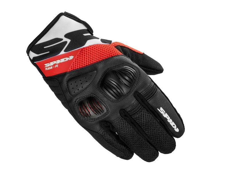 Spidi Flash R Evo Gloves - Black Red