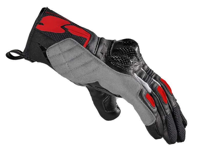 Spidi G Carbon Gloves - Black Red