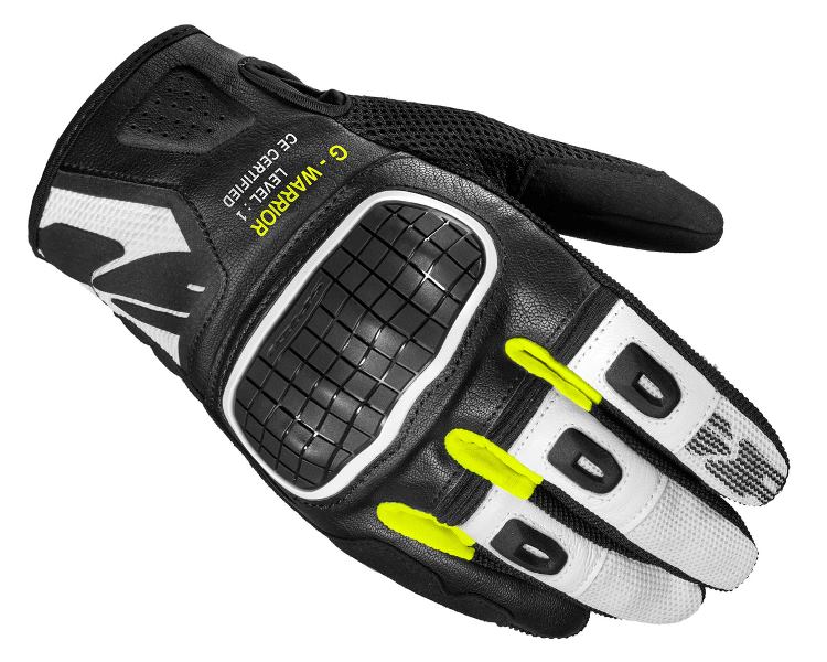 Spidi G-Warrior Gloves - Black Fluo Yellow
