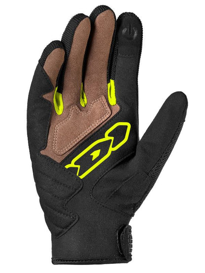 Spidi G-Warrior Gloves - Black Fluo Yellow
