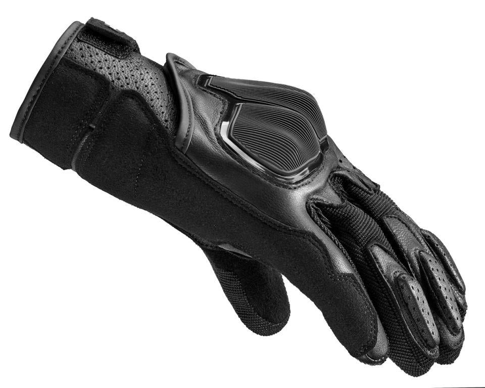 Spidi NKD Leather Gloves - Black