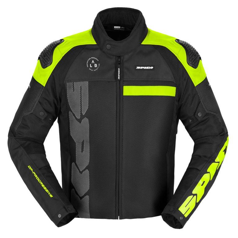 Spidi Progressive Net Windout Jacket - Black Yellow