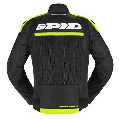 Spidi Progressive Net Windout Jacket - Black Yellow
