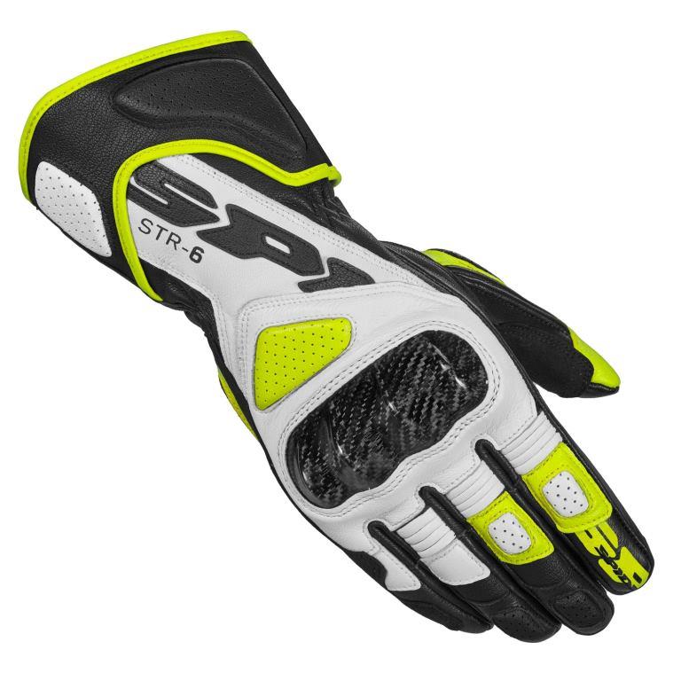 Spidi STR 6 Gloves - Black Yellow