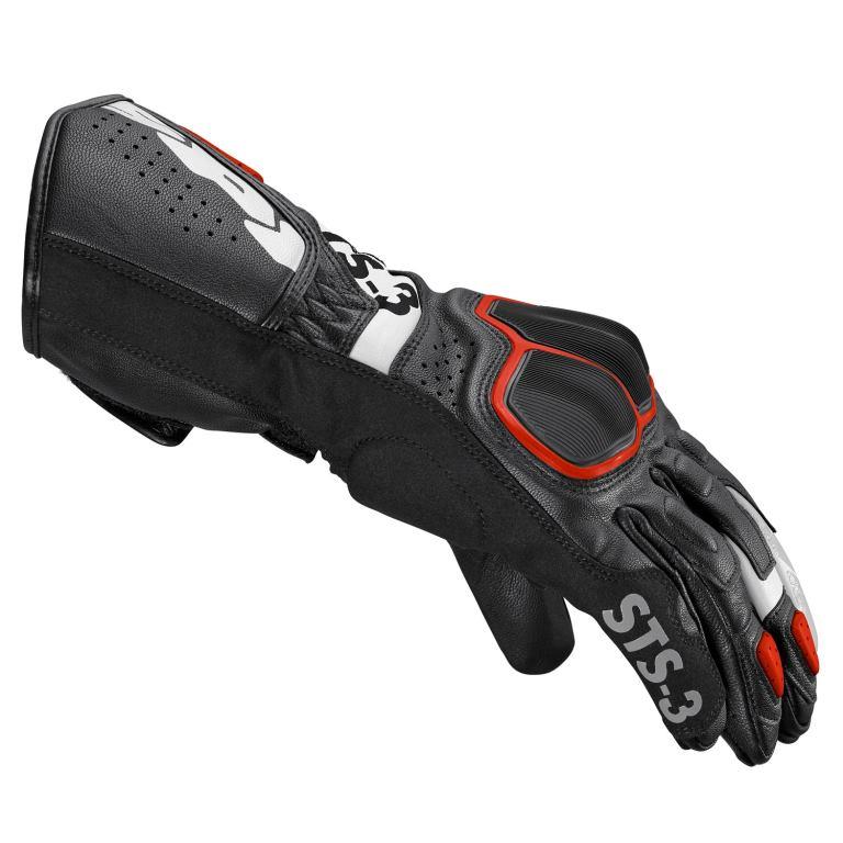 Spidi STS 3 Gloves - Black Red