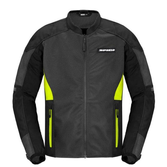 Spidi Super Net Jacket - Black Yellow