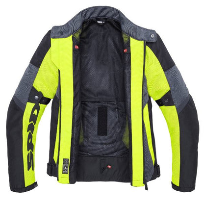 Spidi Tek Net Jacket - Black Yellow