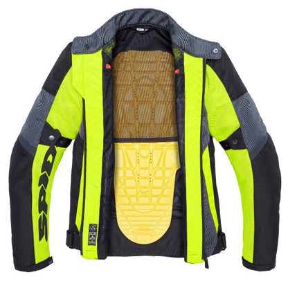 Spidi Tek Net Jacket - Black Yellow
