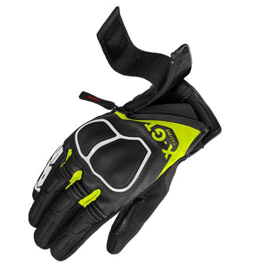 Spidi X-GT Gloves - Black Fluo Yellow