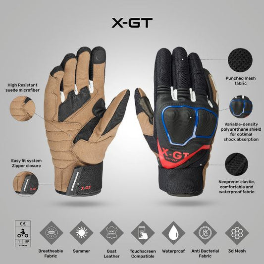 Spidi X-GT Gloves - Black Sand