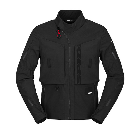 Spidi Frontier Motorcycle Toruing Jacket (Black)