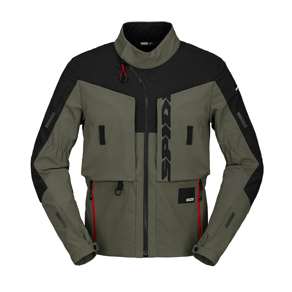 Spidi Frontier Motorcycle Toruing Jacket (Militar)