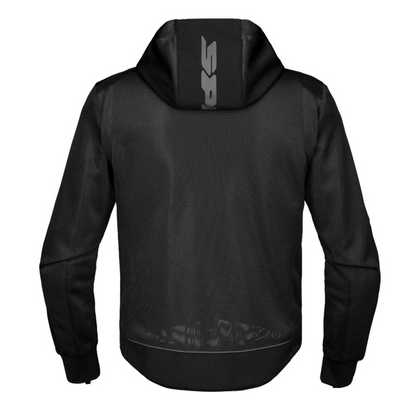Spidi Hoodie Net Ultra-Breathable Riding Jacket (Black)
