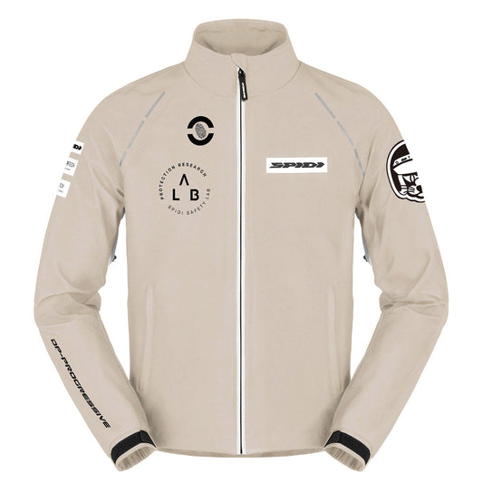 Spidi Pit Lane Highly Ventilated Motorcycle Riding Jacket (Beige)