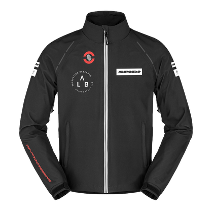Spidi Pit Lane Highly Ventilated Motorcycle Riding Jacket (Black)