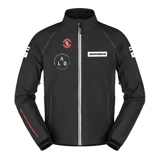 Spidi Pit Lane Highly Ventilated Motorcycle Riding Jacket (Black)