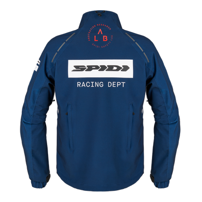 Spidi Pit Lane Highly Ventilated Motorcycle Riding Jacket (Blue)