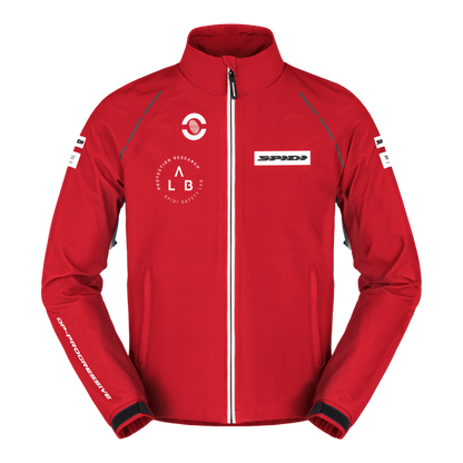Spidi Pit Lane Highly Ventilated Motorcycle Riding Jacket (Red)