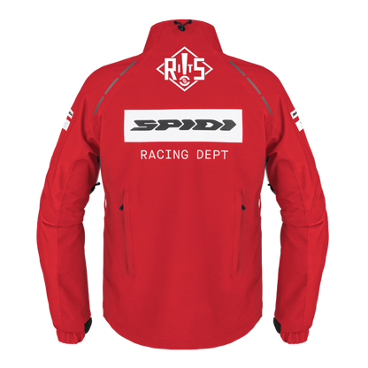 Spidi Pit Lane Highly Ventilated Motorcycle Riding Jacket (Red)