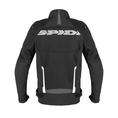Spidi Race Warrior 2 Net Sport Touring Jacket (Black/White)