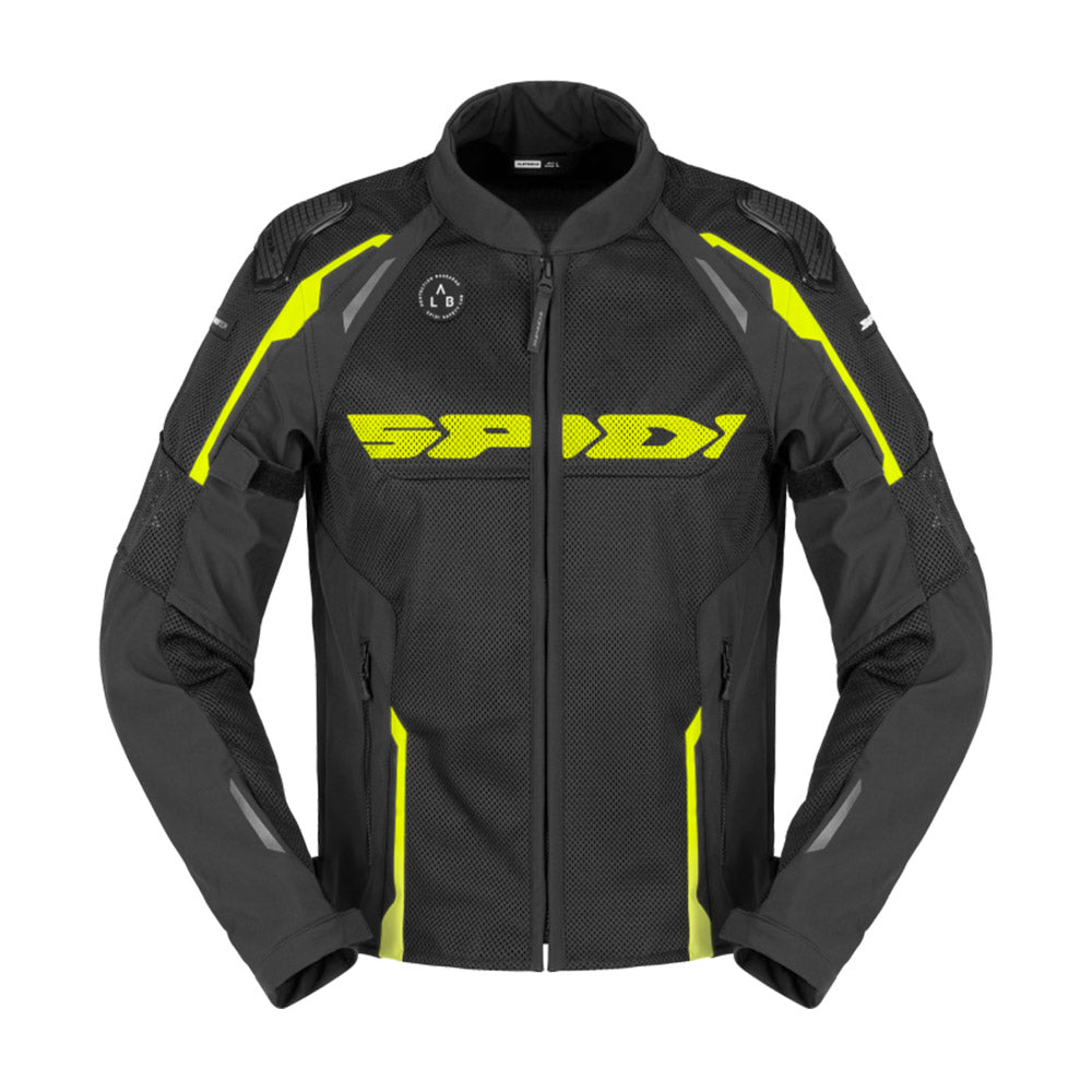 Spidi Race Warrior 2 Net Sport Touring Jacket (BlackYellow)