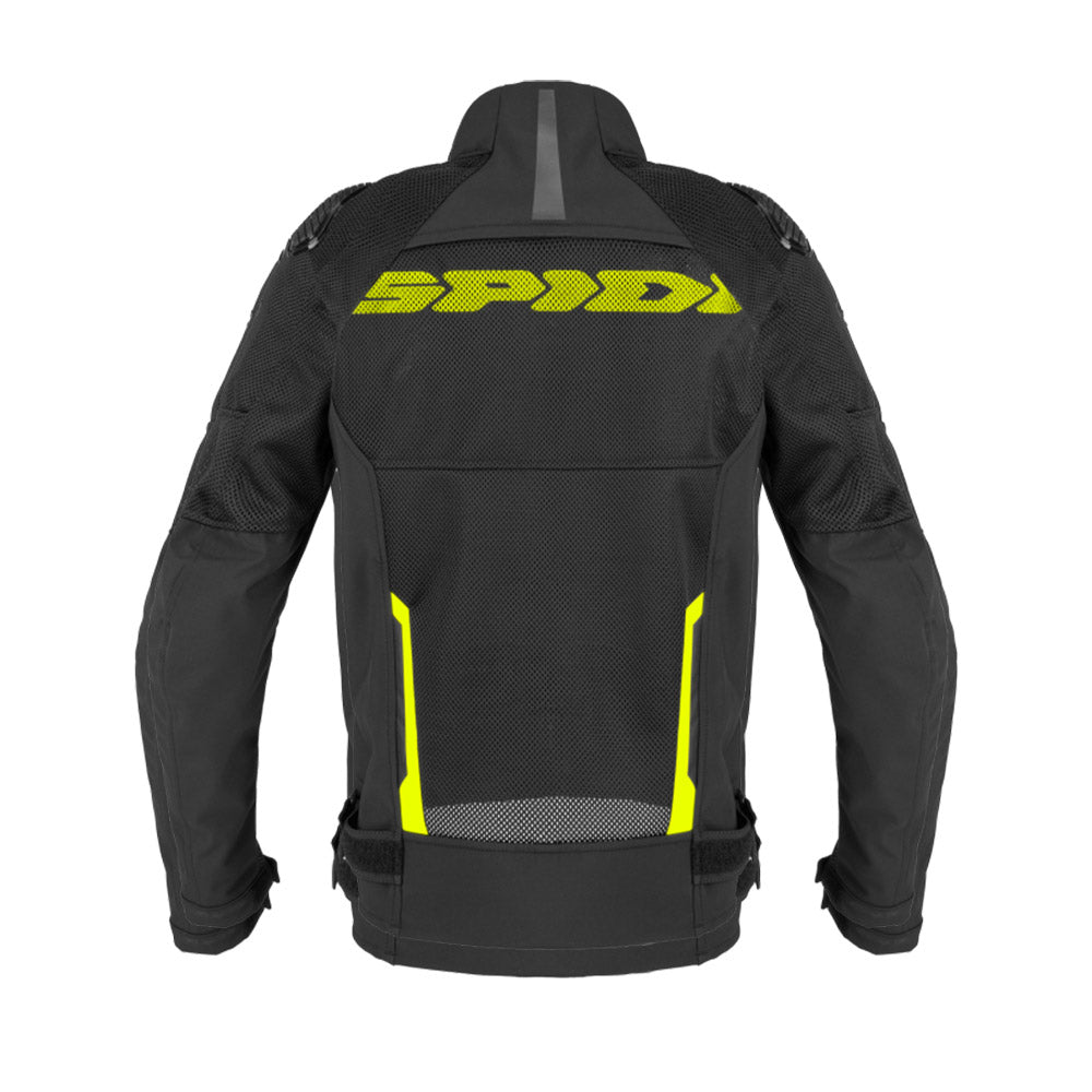 Spidi Race Warrior 2 Net Sport Touring Jacket (Black/Yellow)