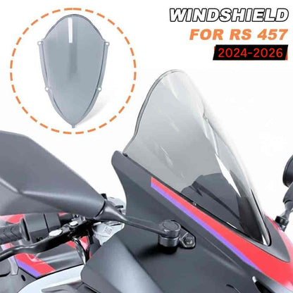 Sports Windshield Visor Glass For Aprilia RS457