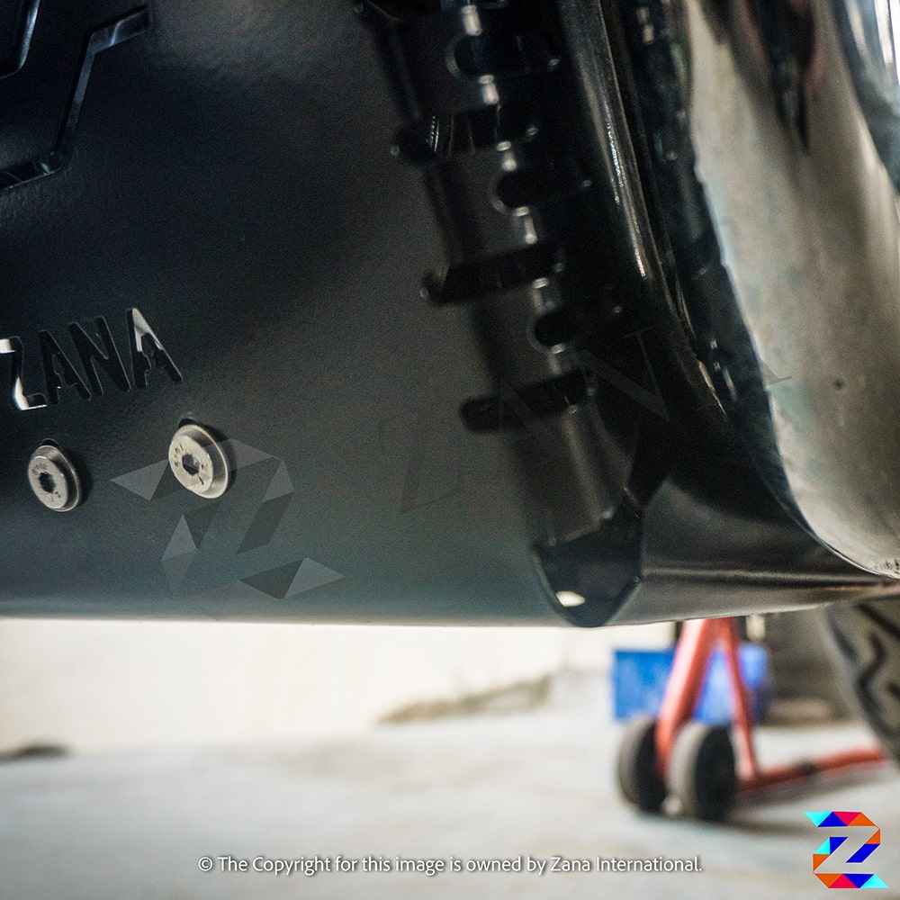 ZANA Sporty SS Bash Plate All Black for GT/Interceptor 650 - ZI-8090