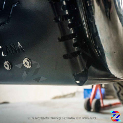 ZANA Sporty SS Bash Plate All Black for GT/Interceptor 650 - ZI-8090
