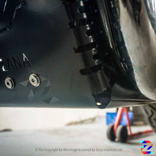 ZANA Sporty SS Bash Plate All Black for GT/Interceptor 650 - ZI-8090