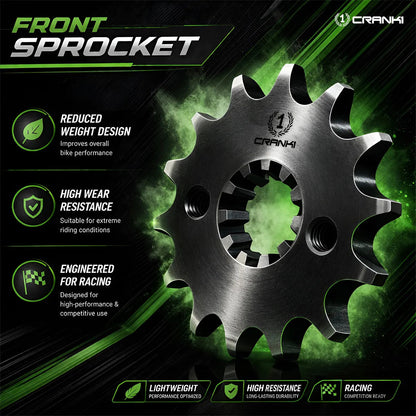 Sprocket For Kawasaki W800 Street (2019 Onwards) - Front - CPF565.15T - CRANK1