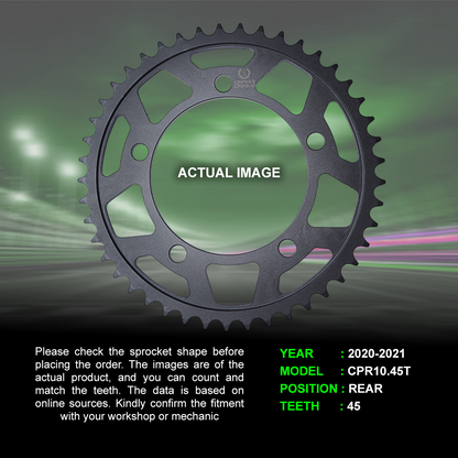 Sprocket For BMW S 1000 XR (2020-2021) - Rear - CPR10.45T - CRANK1