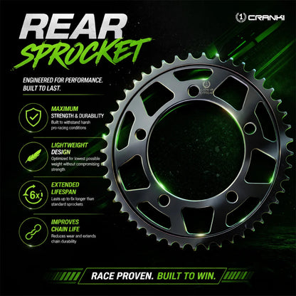 Sprocket For BMW S 1000 RR (2016-2018) - Rear - CPR7.45T - CRANK1